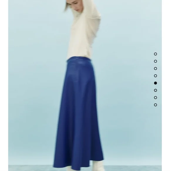 BNWT! Zara Faux Leather Skirt - Picture 8 of 10